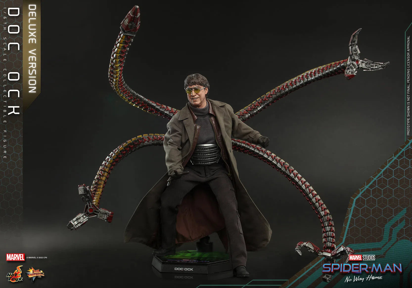 Doc Ock: Deluxe: Spider-Man: No Way Home: Marvel: MMS633 Hot Toys