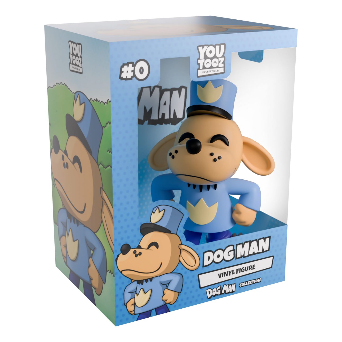 Dog Man: Dog Man: Vinyl Figure - YouTooz Vinyl Figure