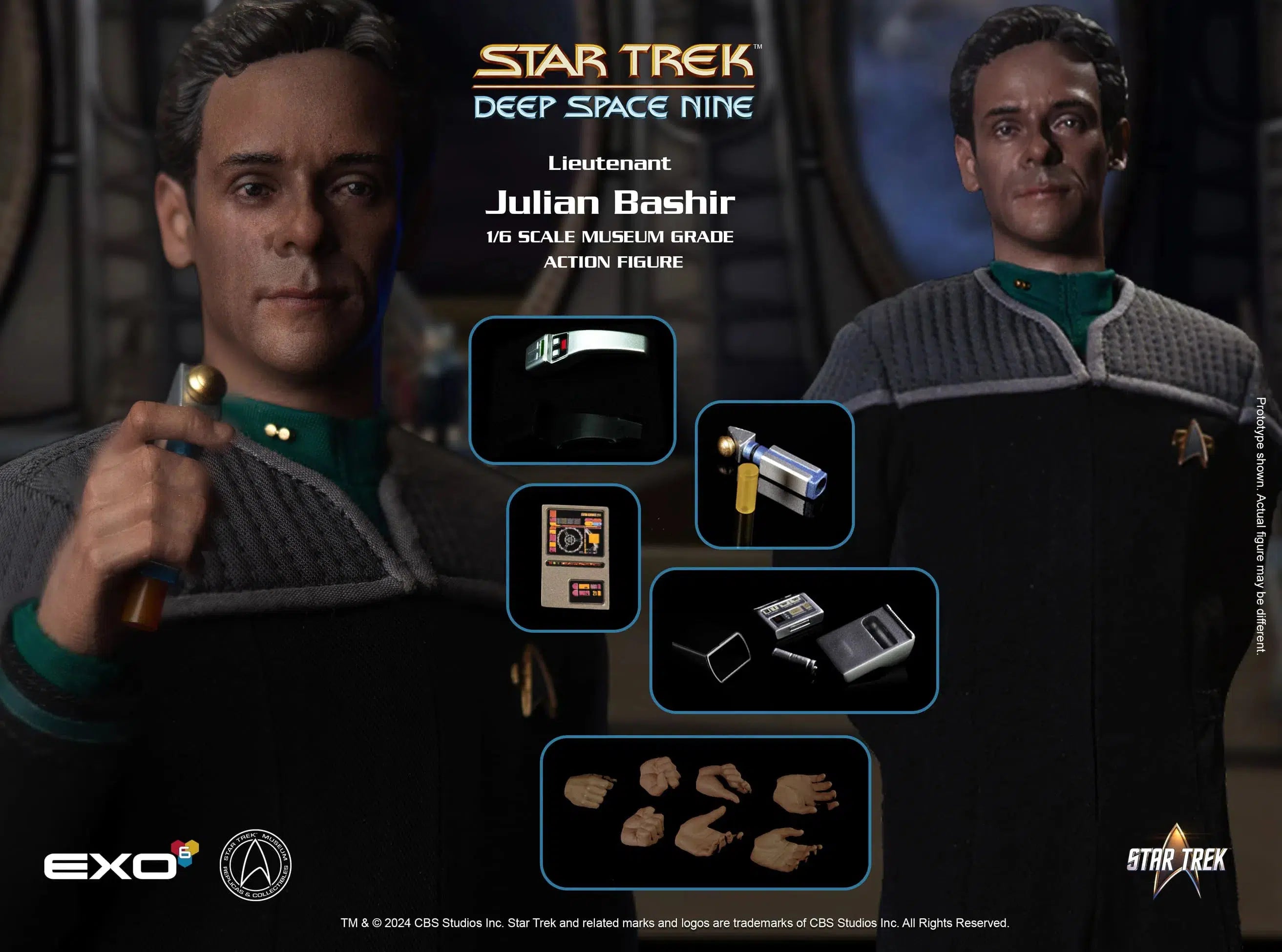 Dr. Julian Bashir: Star Trek: Deep Space Nine EXO-6