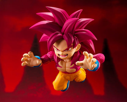 Dragon Ball Daima S.H.Figuarts Action FigureSuper Saiyan Level 4 Son Goku (mini) - Bandai Tamashii Nations Action Figures