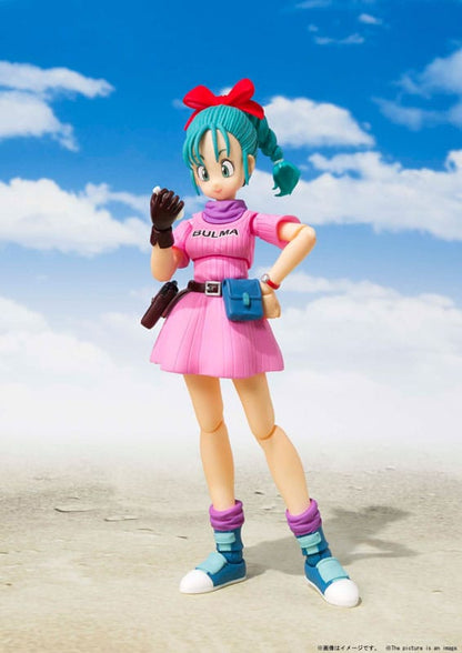 Dragon Ball S.H. Figuarts Action Figure Bulma Adventure Begins 16 cm - Bandai Tamashii Nations Action Figures