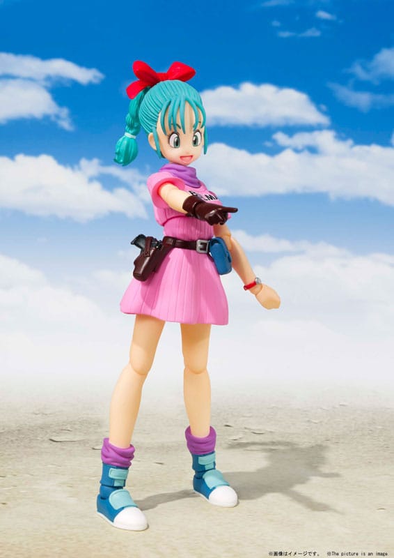 Dragon Ball S.H. Figuarts Action Figure Bulma Adventure Begins 16 cm - Bandai Tamashii Nations Action Figures