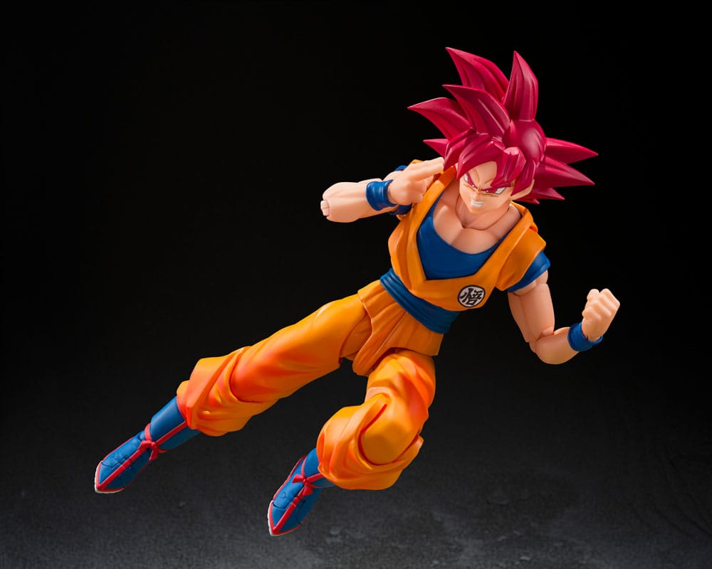 Dragon Ball Super S.H.Figuarts Action Figure Super Saiyan God Son Guko (God Aura) 15 cm - Bandai Tamashii Nations Action figures