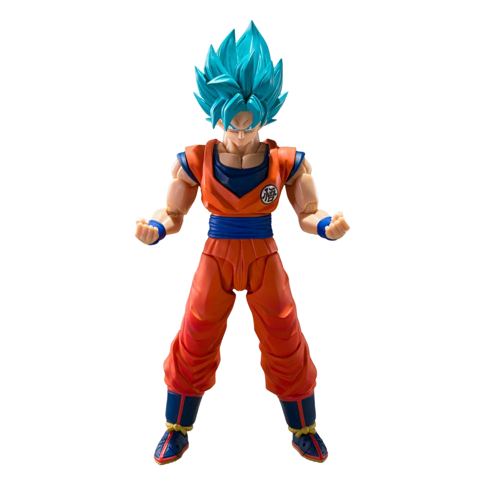 Dragon Ball Super S.H.Figuarts Action Figure Super Saiyan God Super Son Guko (Blue power transcending Limits) 15 cm - Bandai Tamashii Nations Action figures