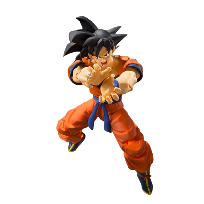 Dragon Ball Z S.H. Figuarts Action Figure Son Goku (A Saiyan Raised On Earth) 14 cm - Bandai Tamashii Nations Action Figures