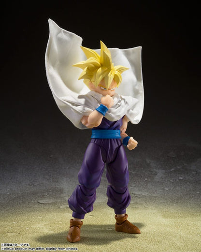 Dragon Ball Z S.H. Figuarts Action Figure Super Saiyan Son Gohan - The Warrior Who Surpassed Goku 11 cm - Bandai Tamashii Nations Action Figures