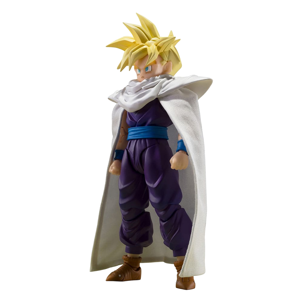 Dragon Ball Z S.H. Figuarts Action Figure Super Saiyan Son Gohan - The Warrior Who Surpassed Goku 11 cm - Bandai Tamashii Nations Action Figures