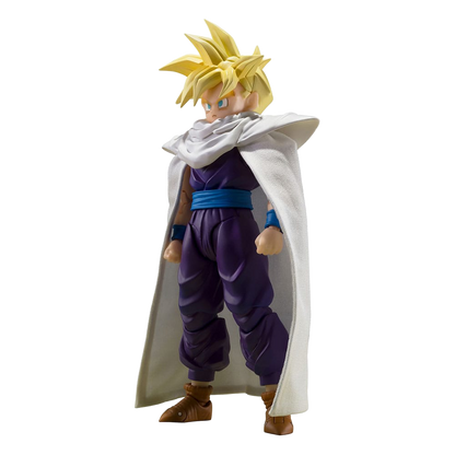 Dragon Ball Z S.H. Figuarts Action Figure Super Saiyan Son Gohan - The Warrior Who Surpassed Goku 11 cm - Bandai Tamashii Nations Action Figures