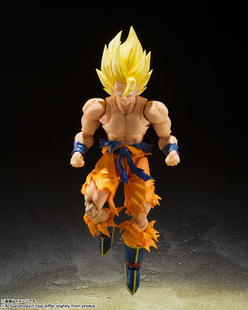Dragon Ball Z S.H. Figuarts Action Figure Super Saiyan Son Goku - Legendary Super Saiyan - 14 cm - Bandai Tamashii Nations Action Figures