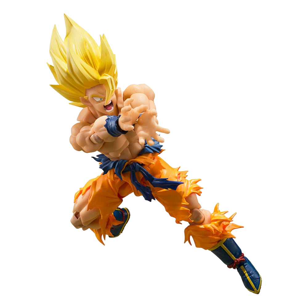 Dragon Ball Z S.H. Figuarts Action Figure Super Saiyan Son Goku - Legendary Super Saiyan - 14 cm - Bandai Tamashii Nations Action Figures
