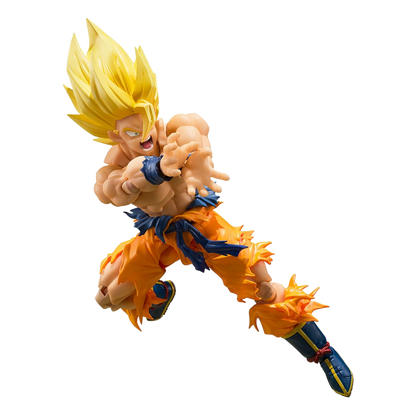 Dragon Ball Z S.H. Figuarts Action Figure Super Saiyan Son Goku - Legendary Super Saiyan - 14 cm - Bandai Tamashii Nations Action Figures