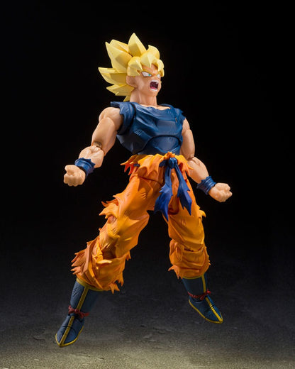 Dragon Ball Z S.H.Figuarts Action Figure Super Saiyan Son Goku (Fighter of Rage) 14 cm - Bandai Tamashii Nations Action Figure