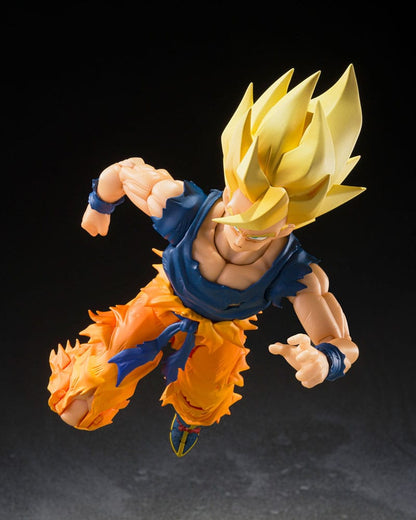 Dragon Ball Z S.H.Figuarts Action Figure Super Saiyan Son Goku (Fighter of Rage) 14 cm - Bandai Tamashii Nations Action Figure