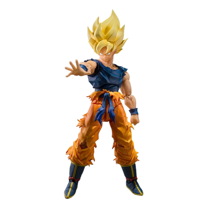 Dragon Ball Z S.H.Figuarts Action Figure Super Saiyan Son Goku (Fighter of Rage) 14 cm - Bandai Tamashii Nations Action Figures