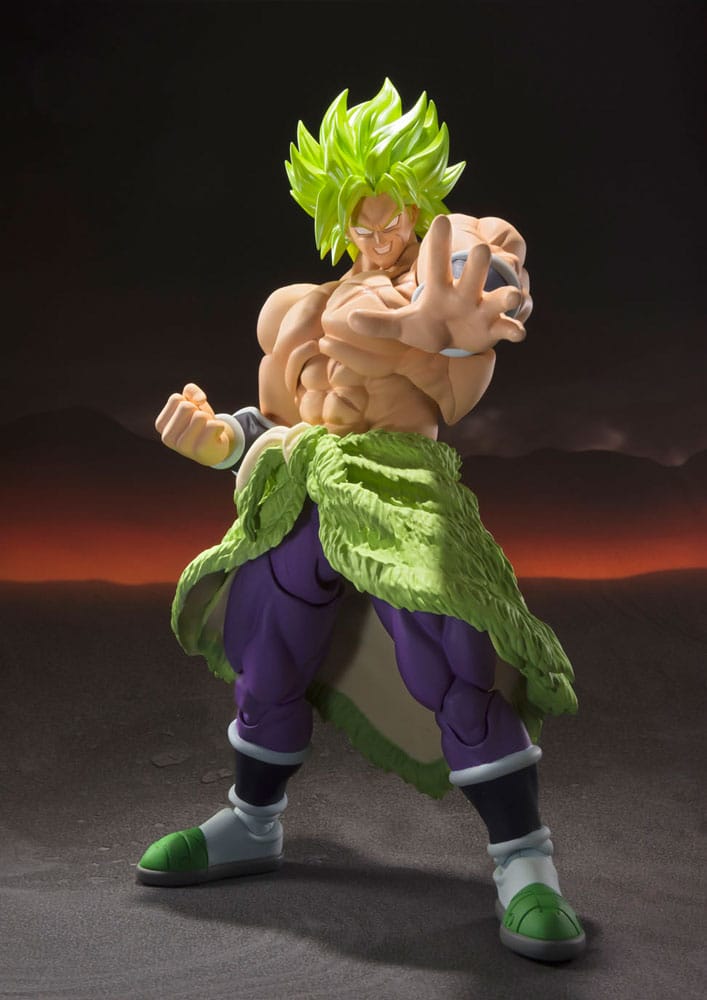 Dragonball Super Broly S.H. Figuarts Action Figure Super Saiyan Broly Fullpower 22 cm - Bandai Tamashii Nations Action Figures