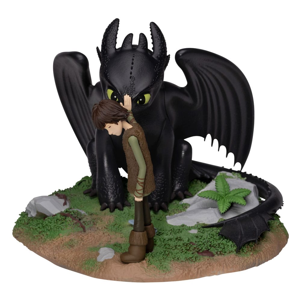 Dragons D-Stage PVC Diorama Toothless & Hiccup 15 cm - Beast Kingdom Toys Statues
