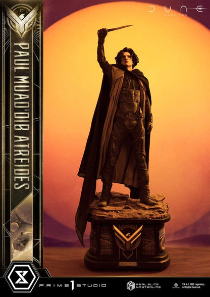 Dune: Part Two Real Elite Masterline Series Statue 1/3 Paul Atreides 90 cm - Prime 1 Studio Statues