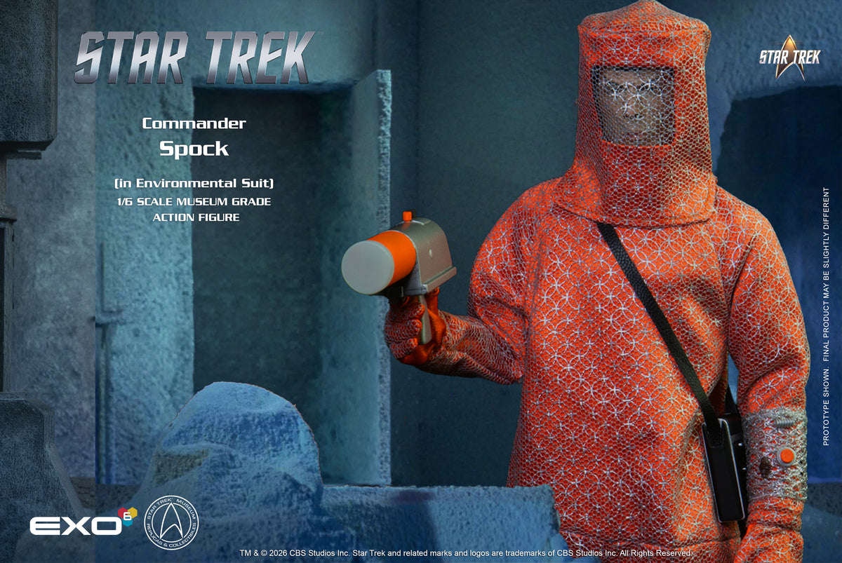 Star Trek: The Original Series Lt. Commander Spock (Environmental Suit) 1/6 Scale Action Figure