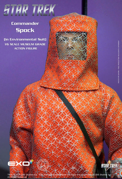 Star Trek: The Original Series Lt. Commander Spock (Environmental Suit) 1/6 Scale Action Figure - EXO-6 Action Figures