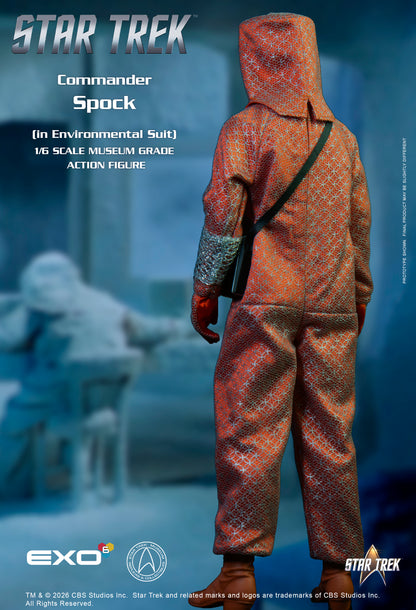 Star Trek: The Original Series Lt. Commander Spock (Environmental Suit) 1/6 Scale Action Figure - EXO-6 Action Figures