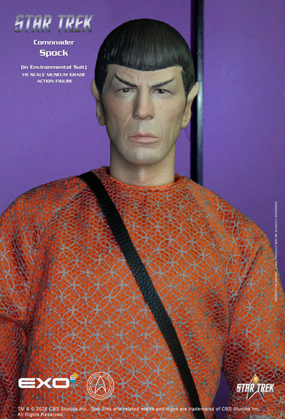 Star Trek: The Original Series Lt. Commander Spock (Environmental Suit) 1/6 Scale Action Figure - EXO-6 Action Figures
