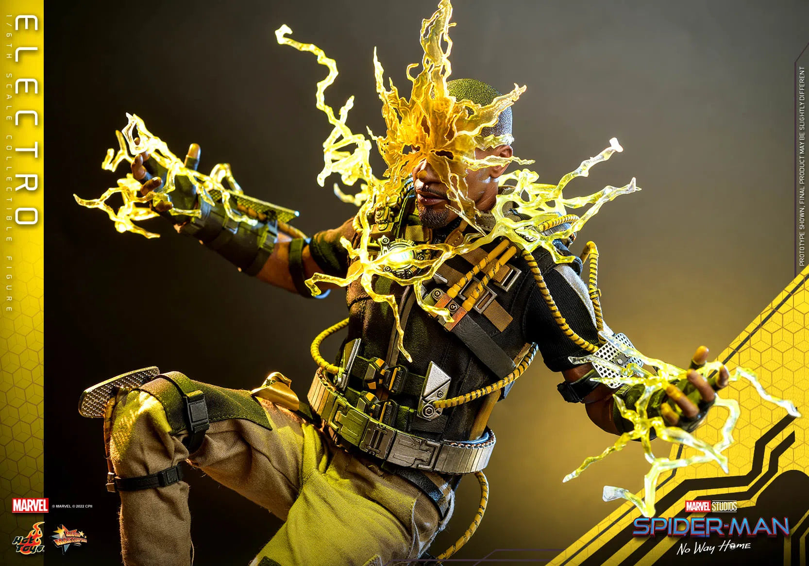 Electro: Spider-Man: No Way Home: Marvel: MMS644 Hot Toys