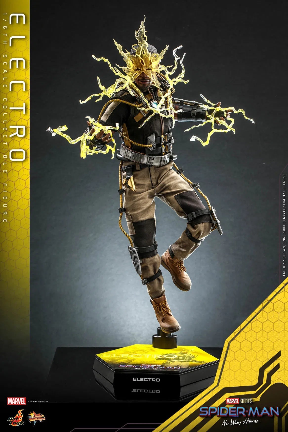 Electro: Spider-Man: No Way Home: Marvel: MMS644 Hot Toys