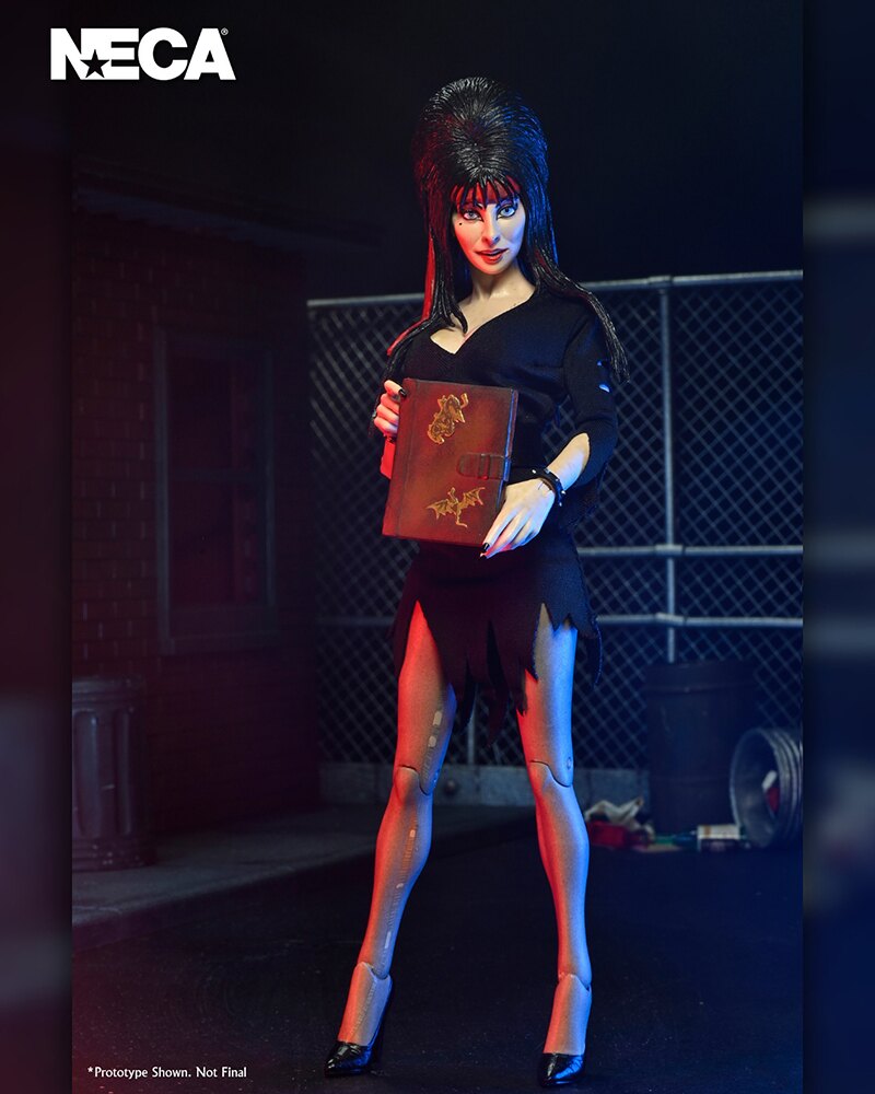 Elvira: Mistress Of The Dark: Commando Elvira: 8" Clothed Action Figure