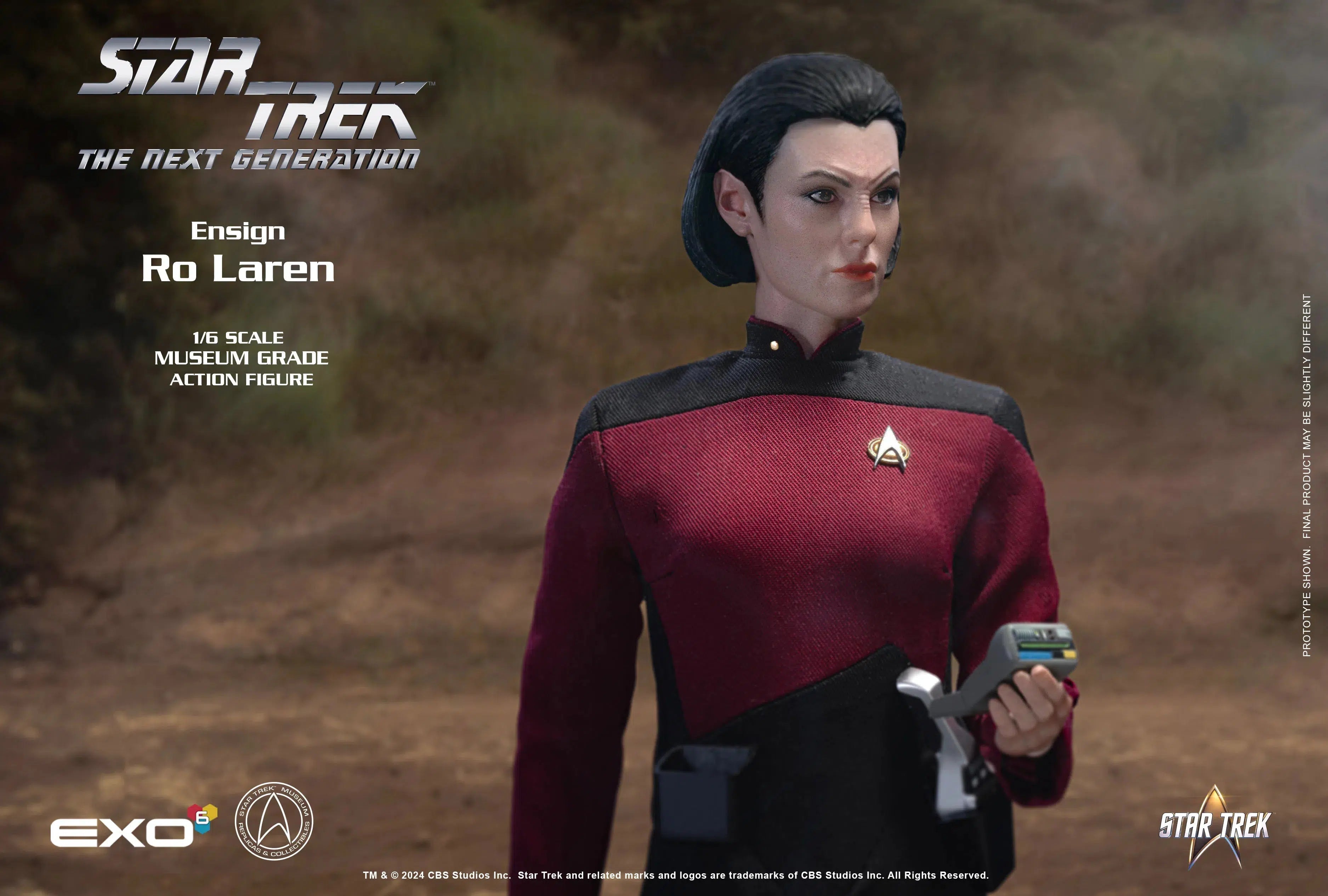 Ensign Ro Laren: Star Trek: The Next Generation: Sixth Scale Figure EXO-6