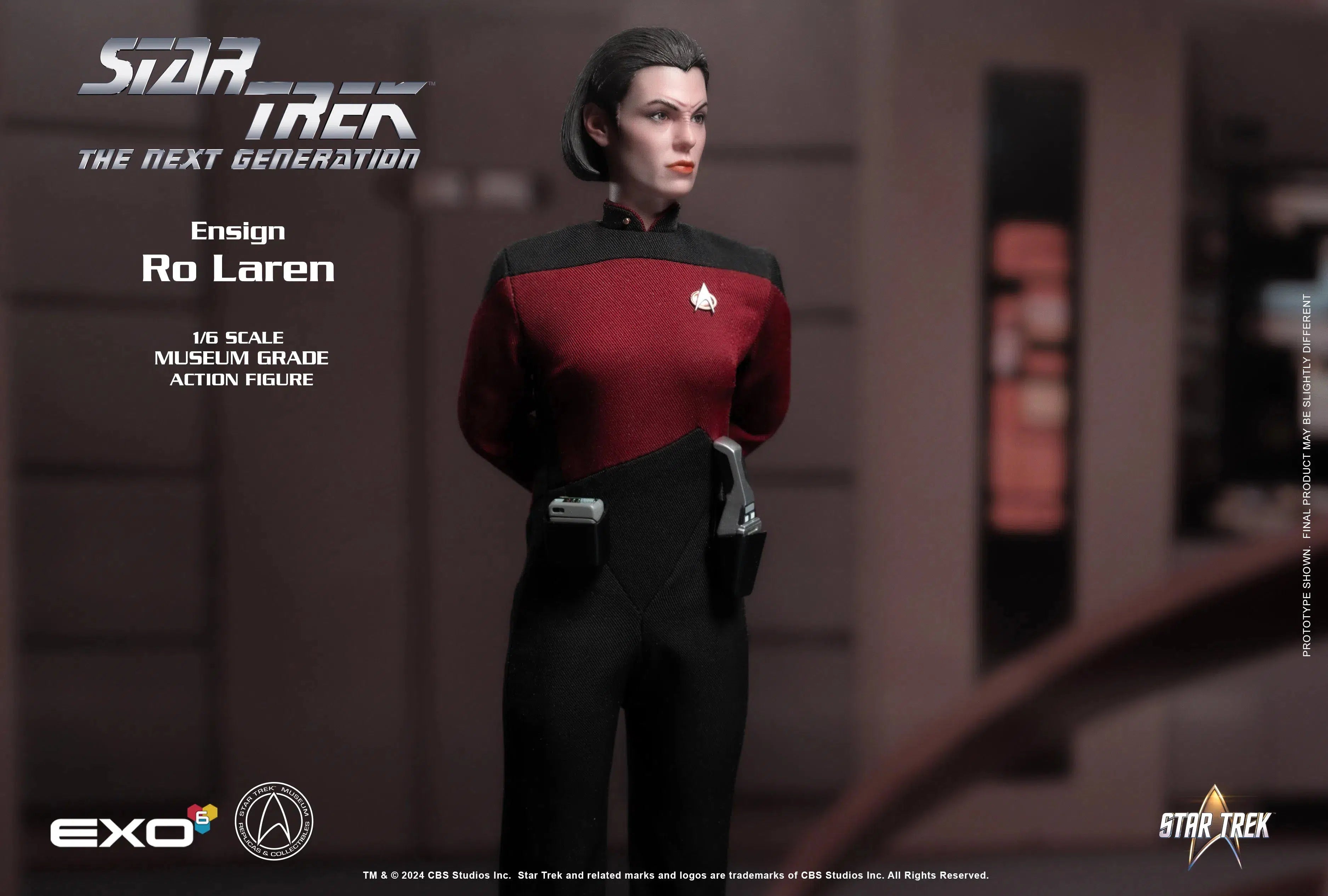 Ensign Ro Laren: Star Trek: The Next Generation: Sixth Scale Figure EXO-6