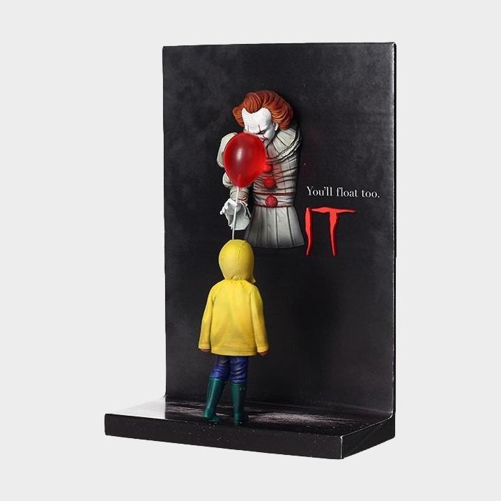 IT: 2017: Pennywise & George: 3d Poster & Figure: Sd Toys