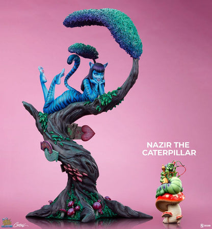 Fairytale Fantasies Collection: Lady Cheshire Cat (Deluxe Edition): Statue - Sideshow Collectibles Statue