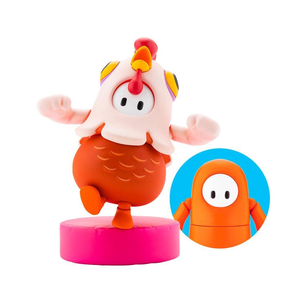 Fall Guys: Ultimate Knockout Action Figure 1/20 Pack 01 Movie Star / Chicken Skin - Kotobukiya Action Figures