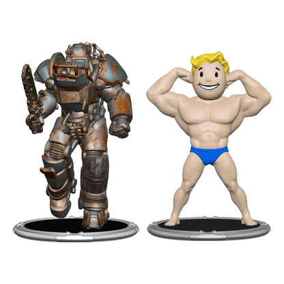 Fallout: All Six 2 Packs Including Buildable Deathclaw: 3" Mini Figure Sets Syndicate Collectibles