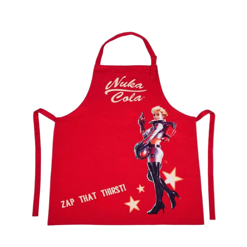 Fallout Apron Nuka Cola Zap that Thirst - DEVplus Kitchen- and Tableware