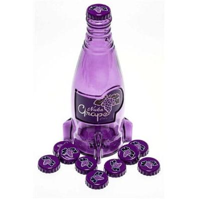 Fallout Bottle Series Replica Glass Bottle & Cap Nuka Cola Grape - DEVplus Kitchen- and Tableware