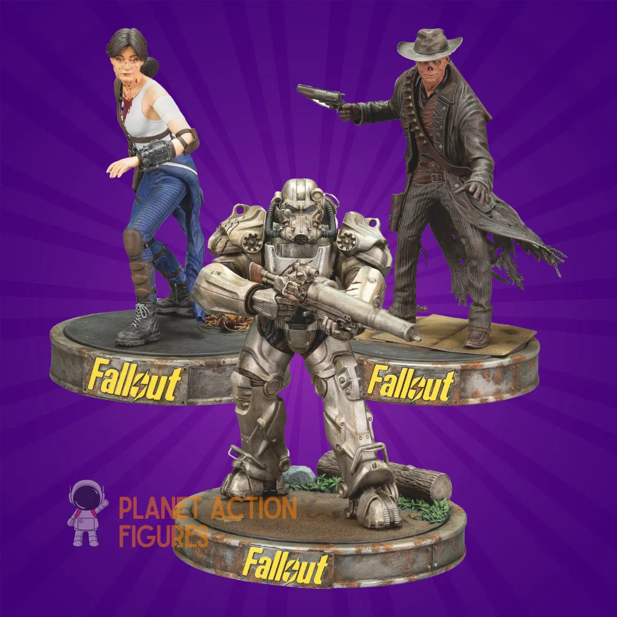 Fallout: Maximus: The Ghoul: Lucy: Tv Series: Figure Bundle Dark Horse