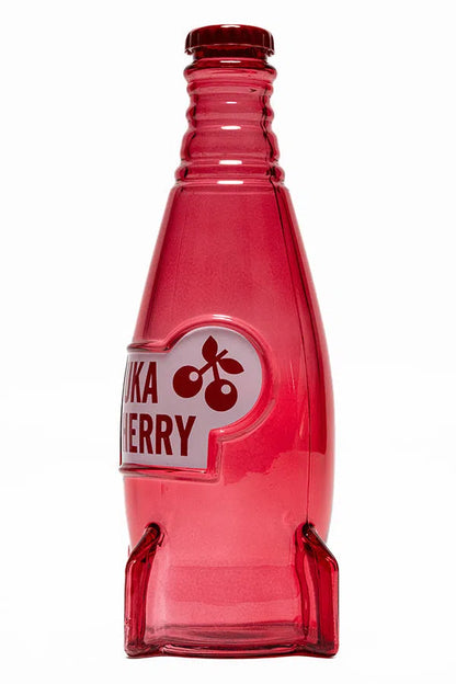 Fallout: Nuka Cola Cherry Glass Bottle & Caps - DEVplus Action Figure