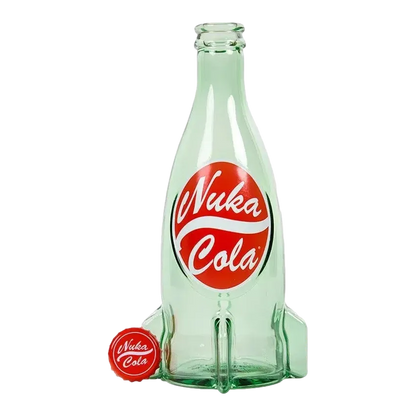 Fallout: Nuka Cola Glass Bottle & Caps - DEVplus Action Figure