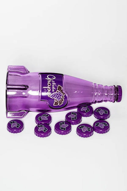 Fallout: Nuka Cola Grape Glass Bottle & Caps - DEVplus Action Figure