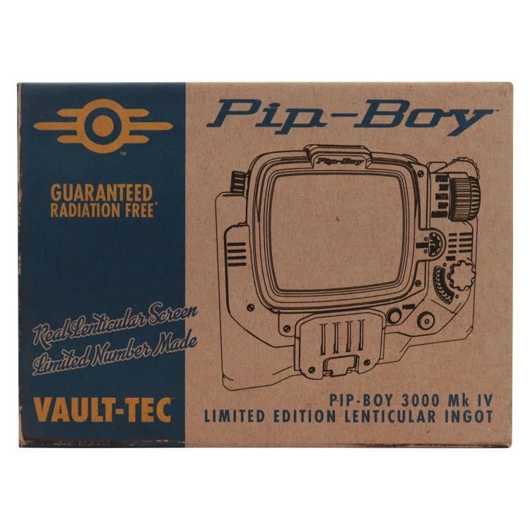 Fallout Pip-Boy Limited Edition Lenticular Ingot - FaNaTtiK Collectible Ingot