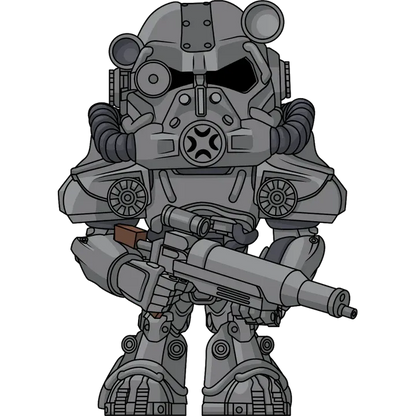 Fallout: T-60 Power Armour: Vinyl Figure - YouTooz Vinyl Figure