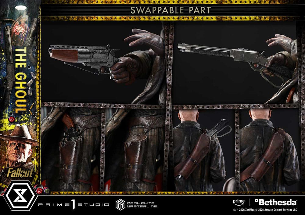 Fallout (TV Series) Real Elite Masterline Series Statue 1/4 The Ghoul 64 cm - Prime 1 Studio Statues