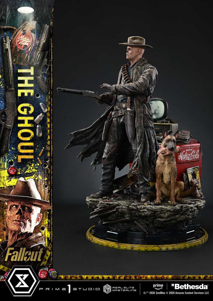 Fallout (TV Series) Real Elite Masterline Series Statue 1/4 The Ghoul 64 cm - Prime 1 Studio Statues