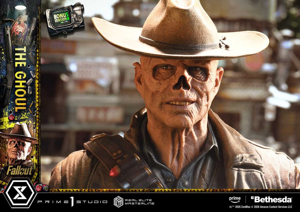 Fallout (TV Series) Real Elite Masterline Series Statue 1/4 The Ghoul DX Bonus Version 64 cm - Prime 1 Studio Statues