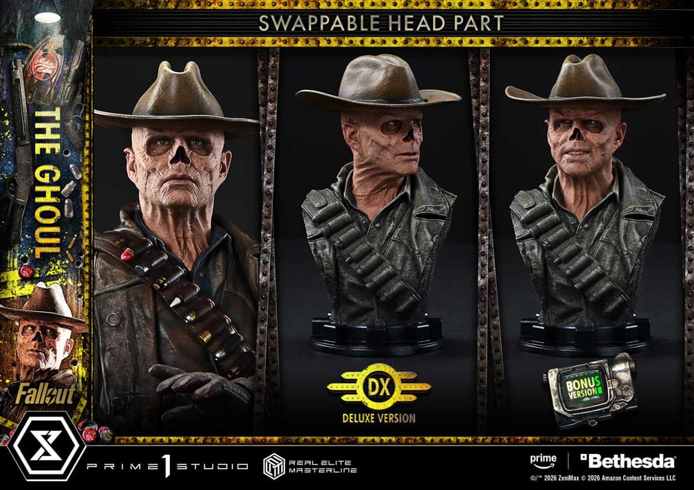 Fallout (TV Series) Real Elite Masterline Series Statue 1/4 The Ghoul DX Bonus Version 64 cm - Prime 1 Studio Statues