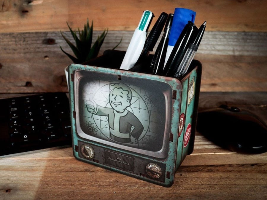 Fallout Television Design Desk Tidy - FaNaTtiK Desktop Collectible