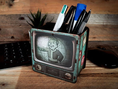 Fallout Television Design Desk Tidy - FaNaTtiK Desktop Collectible