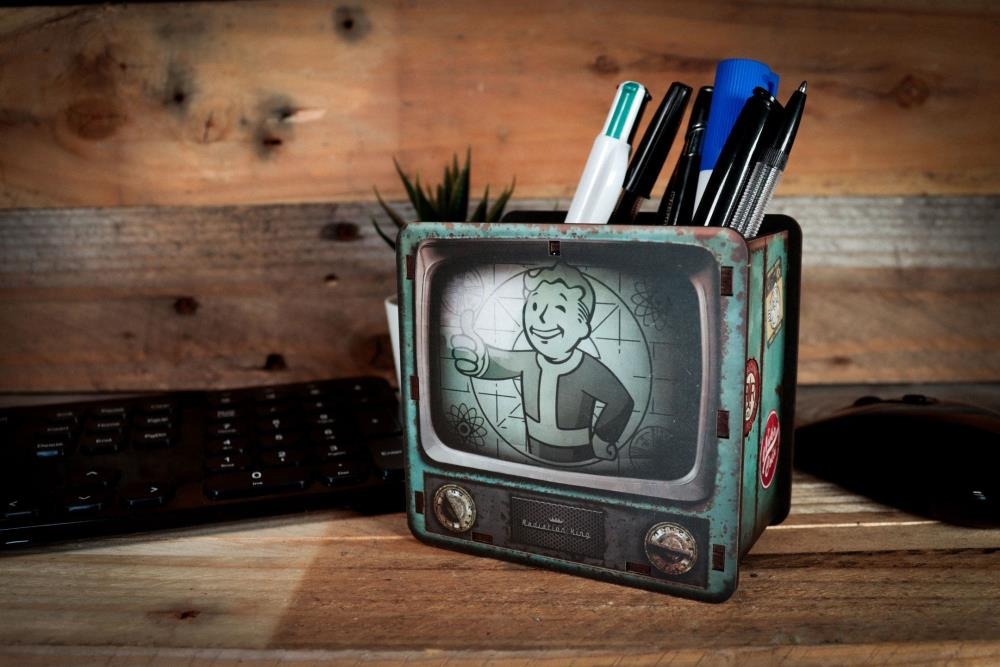 Fallout Television Design Desk Tidy - FaNaTtiK Desktop Collectible