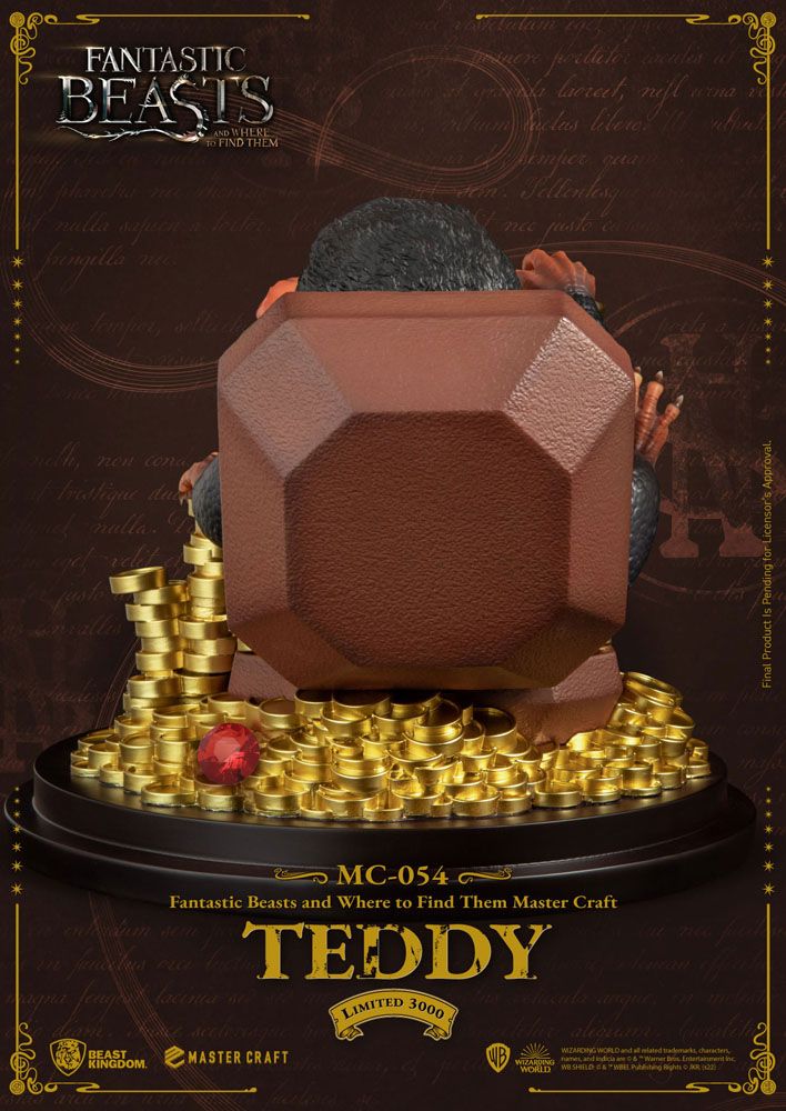 Fantastic Beasts Master Craft Statue Teddy 21 cm - Beast Kingdom Toys Statues